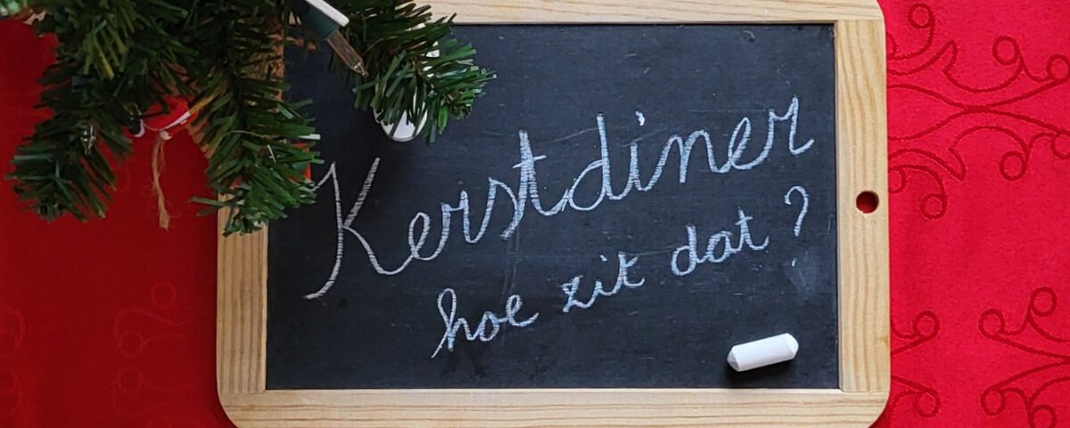 Tafelschikking voor het kerstdiner