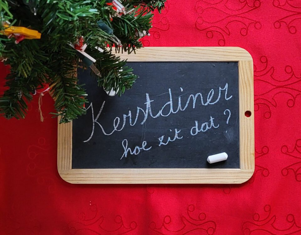 Tafelschikking voor het kerstdiner